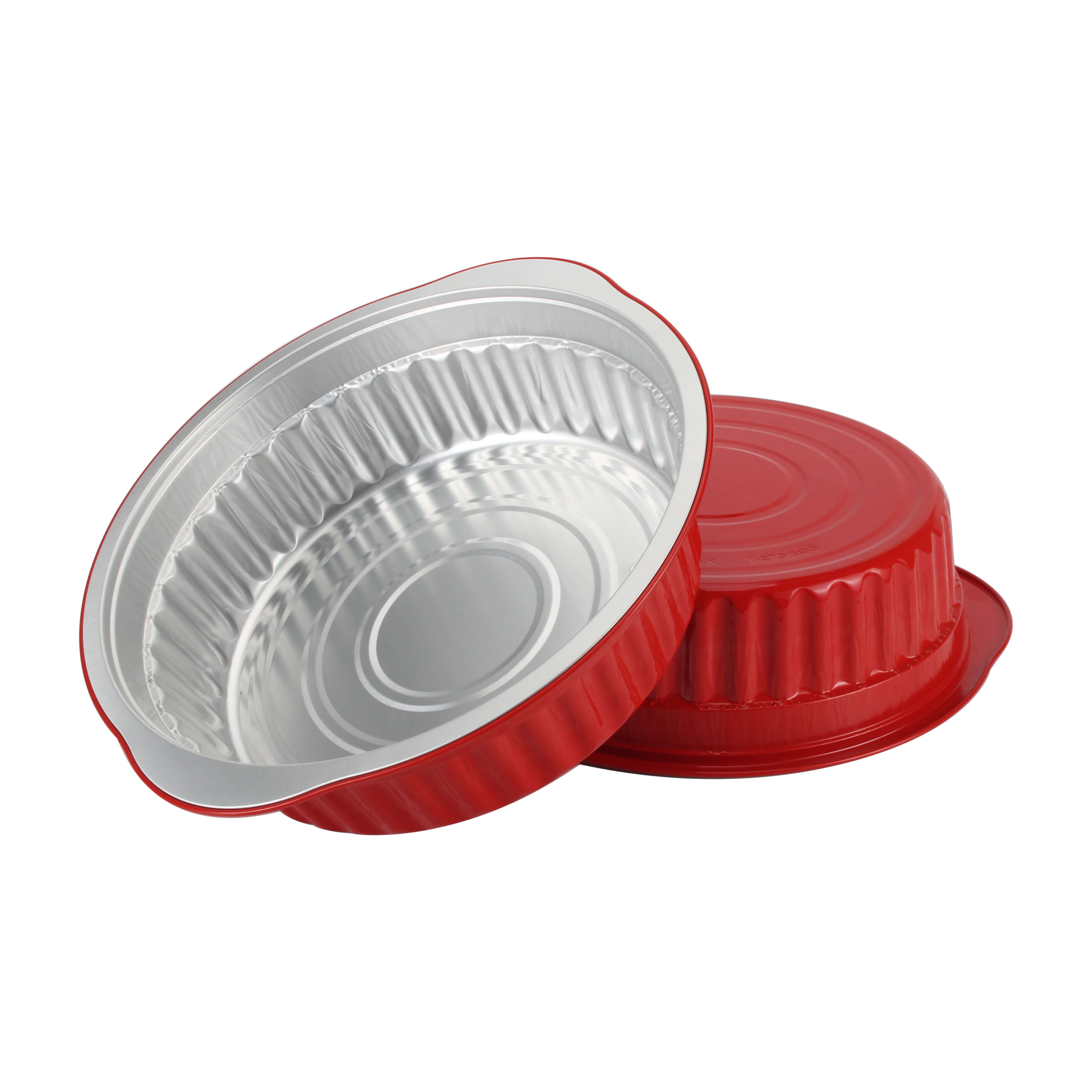 Round foil pan with handles 3100ml(106oz.)
