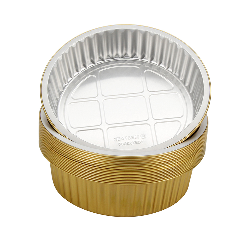 Round foil container 2000ml(68oz)