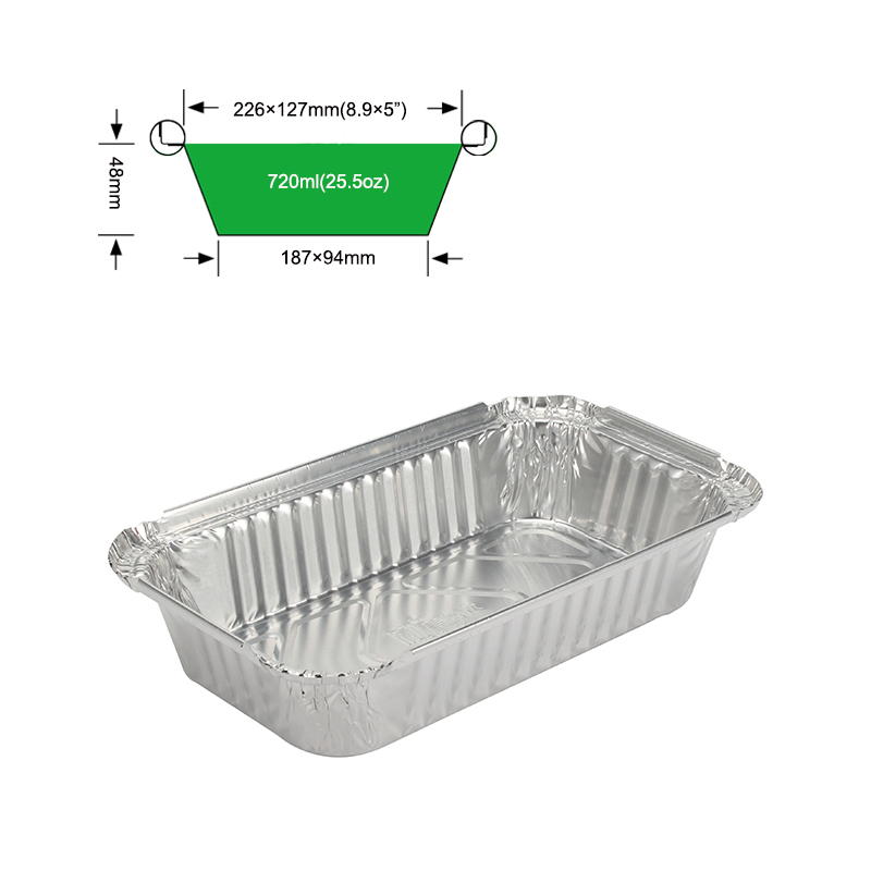 Aluminum Food Take Out Containers