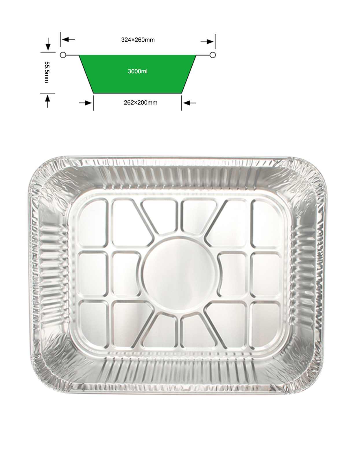 Aluminum Foil Pan Sizes