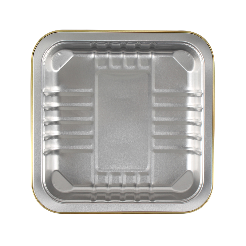 Square Smoothwall Aluminum Foil Container