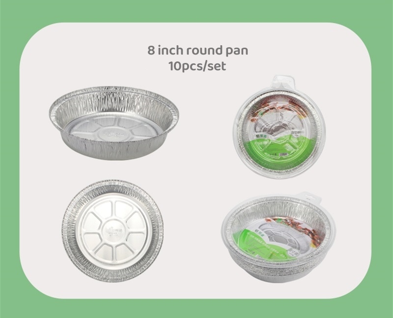 Round Aluminum Foil Tray