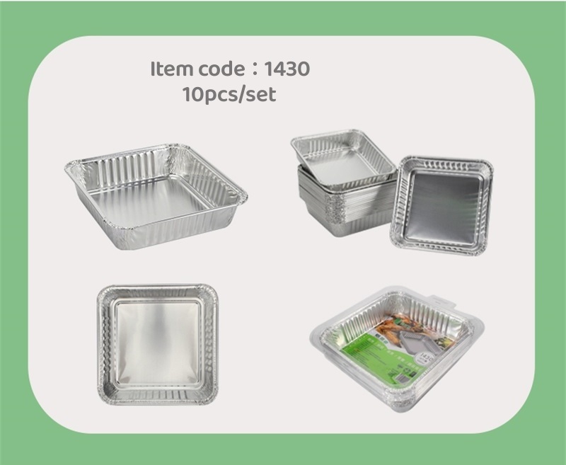 foil aluminum tray