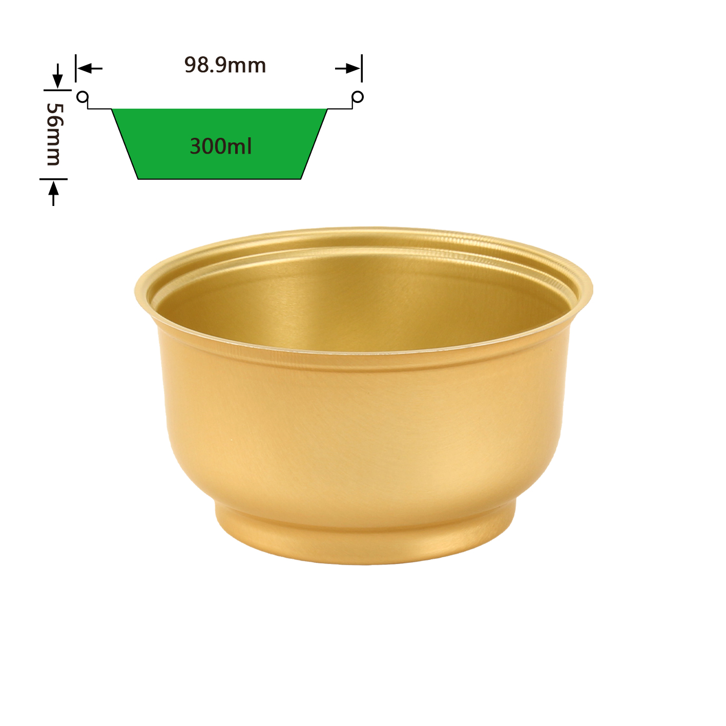 Hot Sale Aluminum Bowl Container