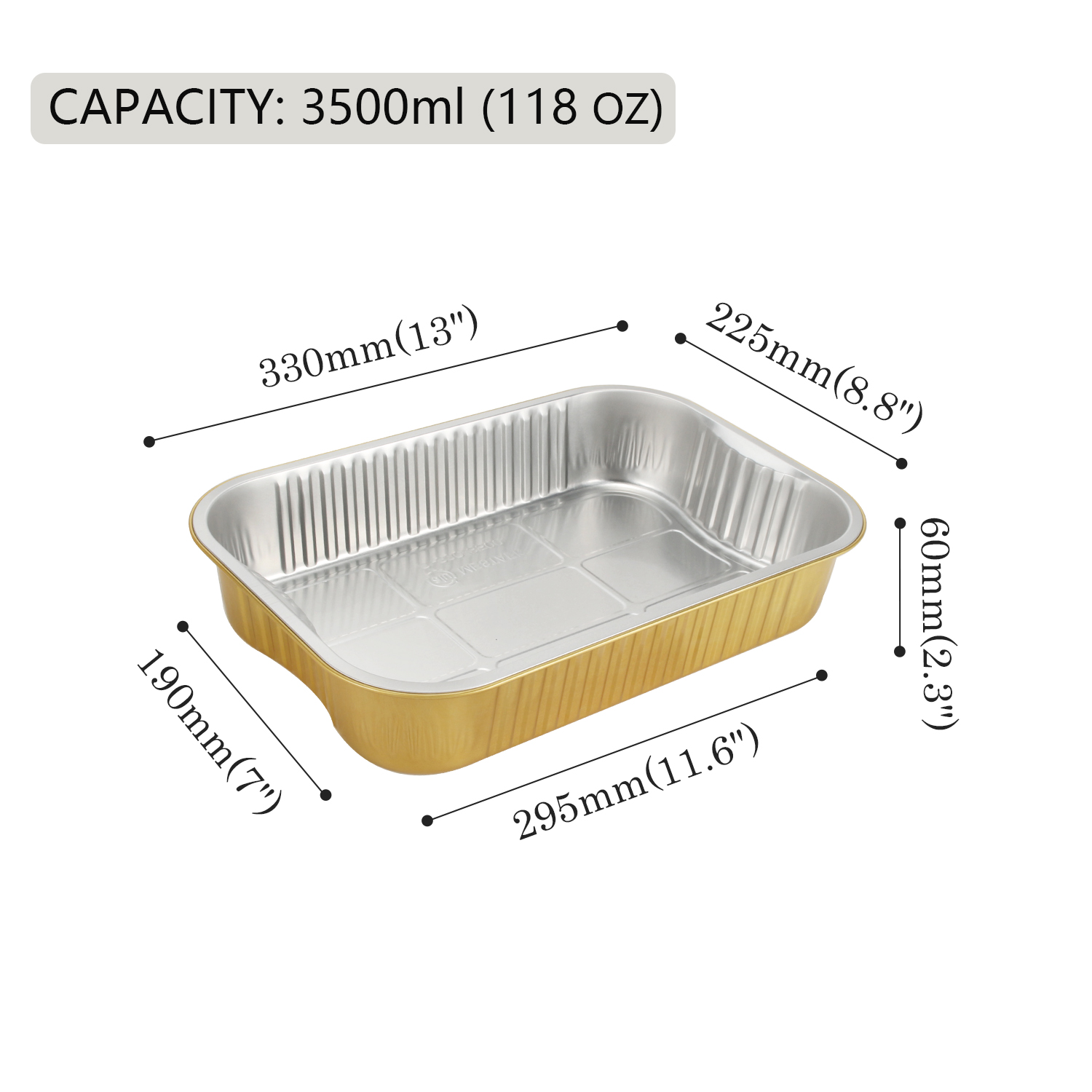 aluminum pan