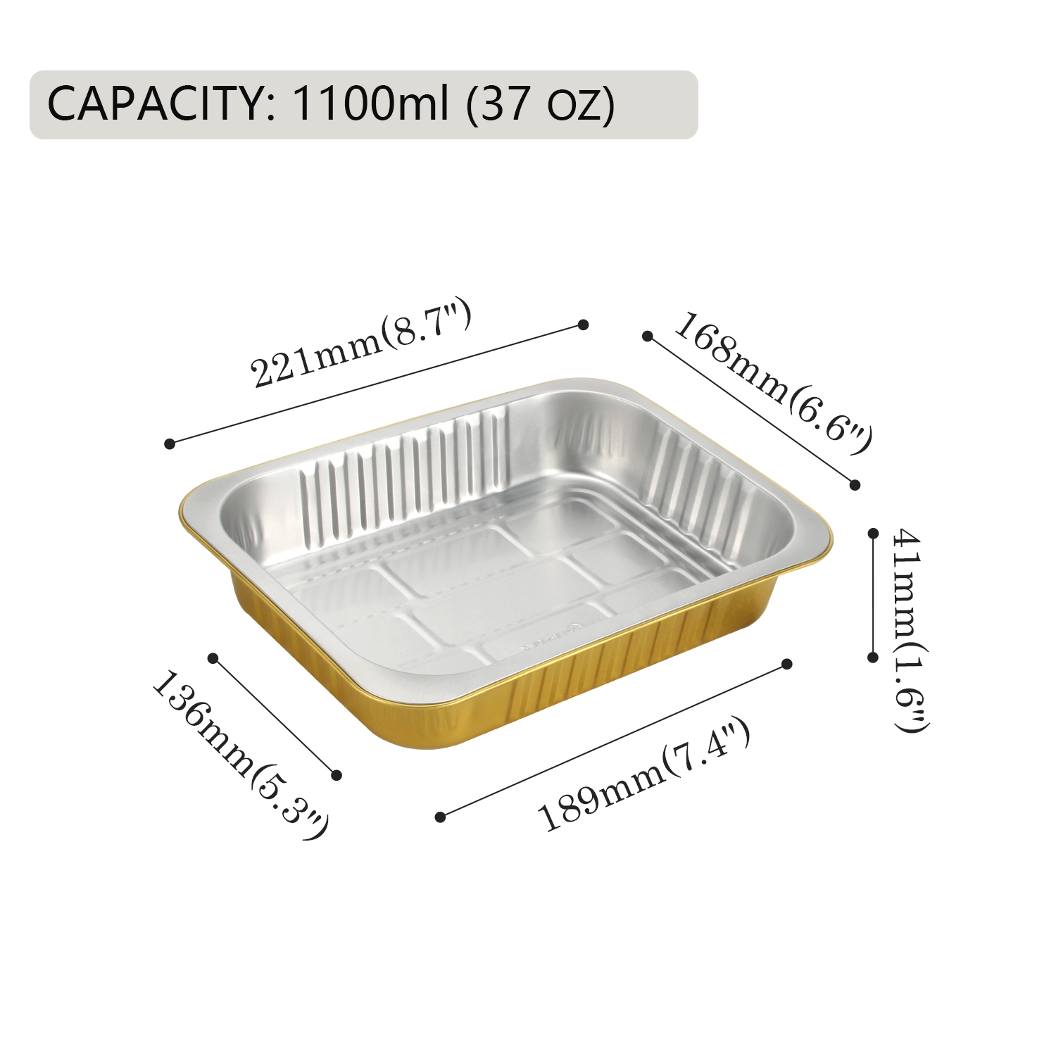 aluminum foil baking pans