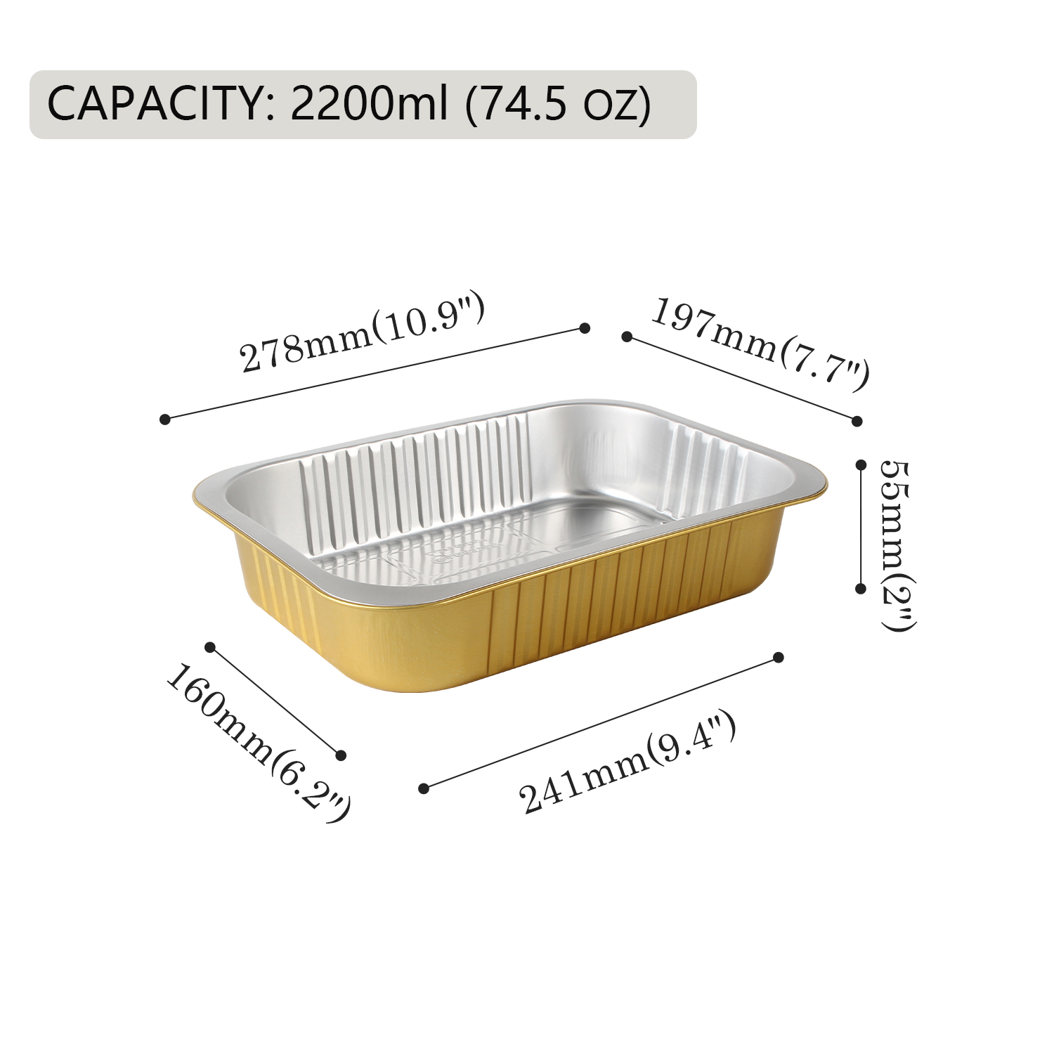 aluminum pan