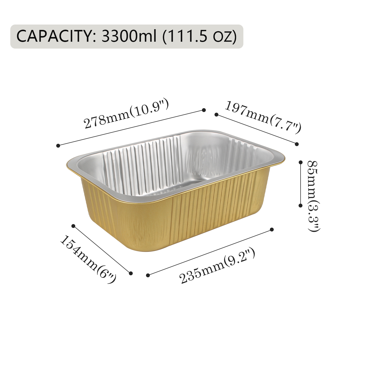 aluminum pan