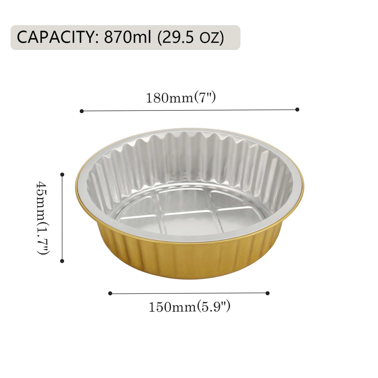 aluminum pan