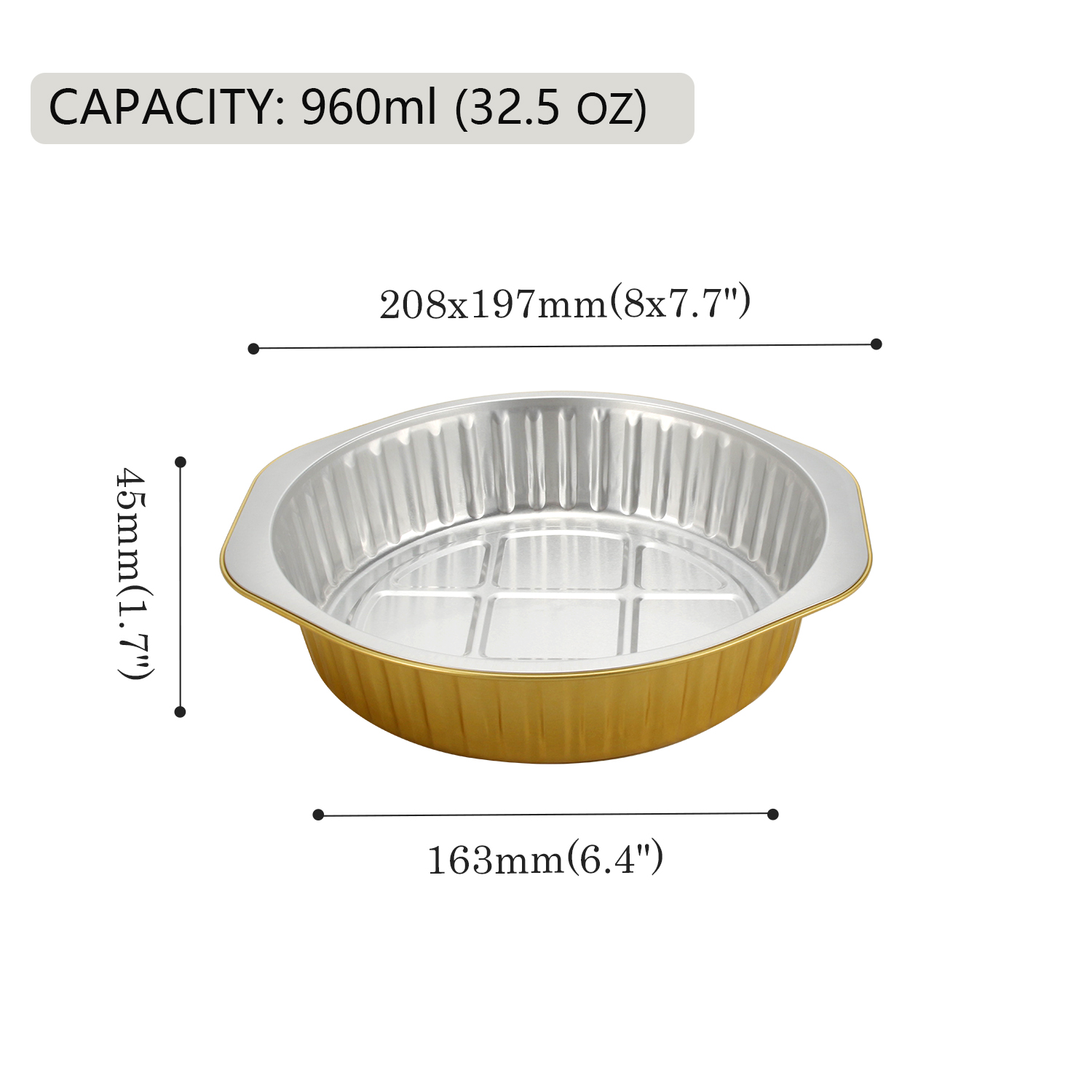 aluminum pan