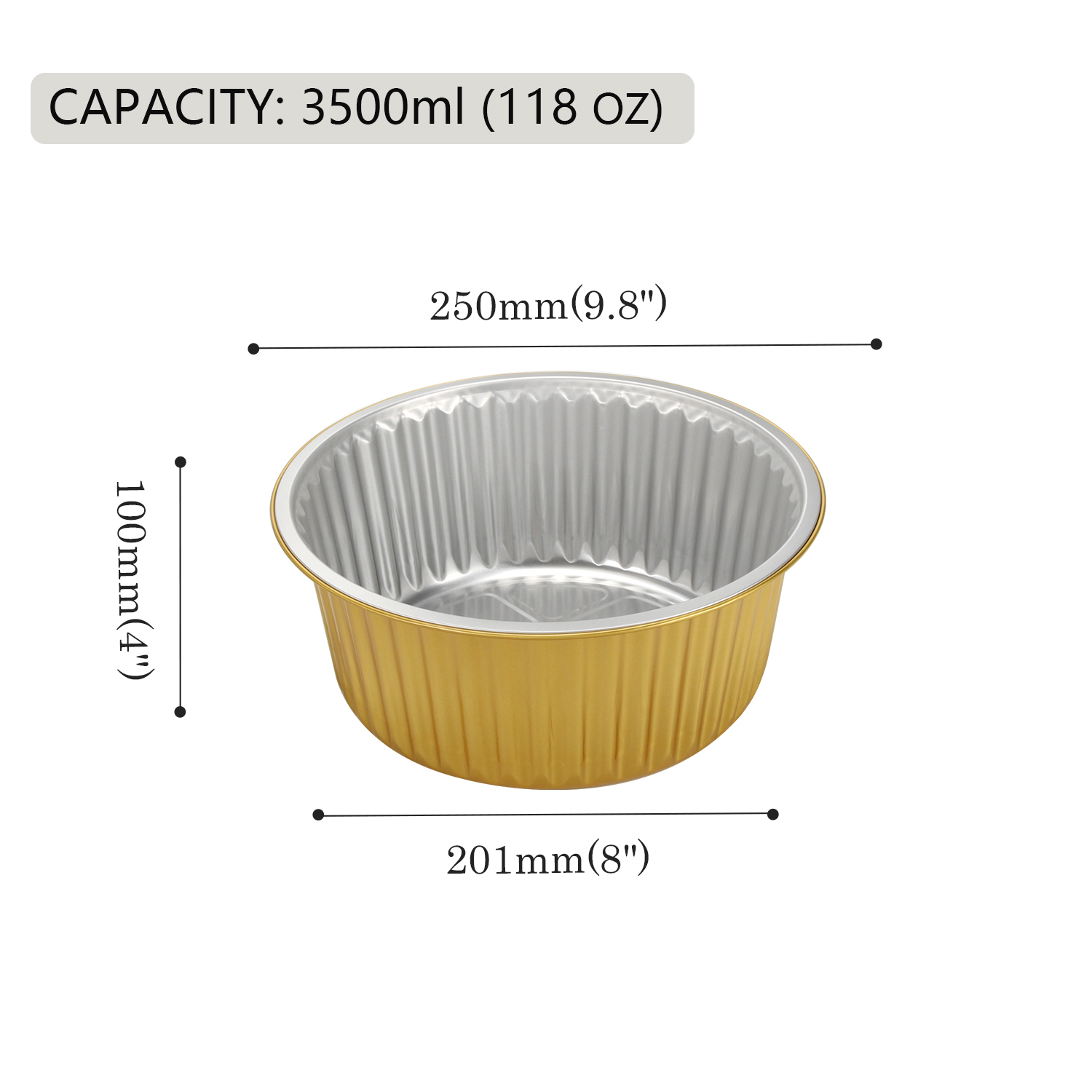 aluminum pan