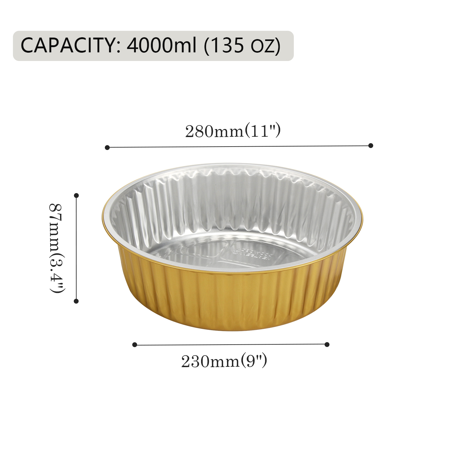 aluminum pan